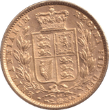 1871 GOLD SOVEREIGN ( EF ) DIE 98 - SOVEREIGN - Cambridgeshire Coins