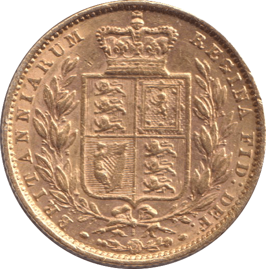 1871 GOLD SOVEREIGN ( GVF ) DIE 1 - SOVEREIGN - Cambridgeshire Coins
