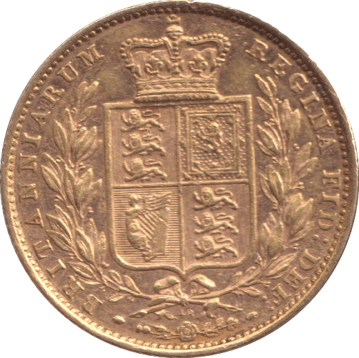 1871 GOLD SOVEREIGN ( GVF ) DIE NO. 48 - SOVEREIGN - Cambridgeshire Coins