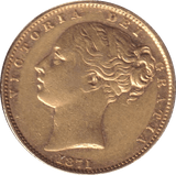 1871 GOLD SOVEREIGN ( GVF ) DIE NO. 48 - SOVEREIGN - Cambridgeshire Coins