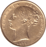 1871 GOLD SOVEREIGN ( GVF ) - SOVEREIGN - Cambridgeshire Coins