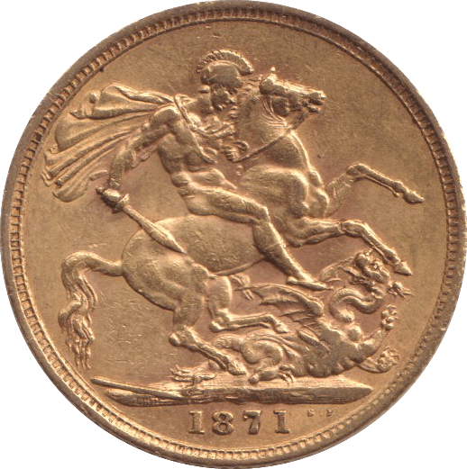 1871 GOLD SOVEREIGN ( GVF ) SYDNEY MINT - SOVEREIGN - Cambridgeshire Coins
