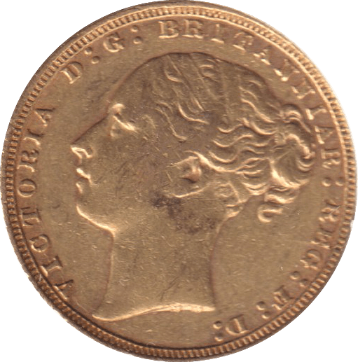 1871 GOLD SOVEREIGN ( VF ) - SOVEREIGN - Cambridgeshire Coins