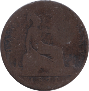 1871 HALFPENNY ( FAIR ) - HALFPENNY - Cambridgeshire Coins