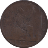 1871 HALFPENNY ( FAIR ) - HALFPENNY - Cambridgeshire Coins
