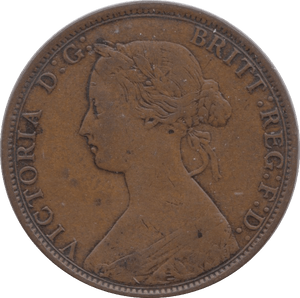1871 HALFPENNY ( FINE ) - Halfpenny - Cambridgeshire Coins
