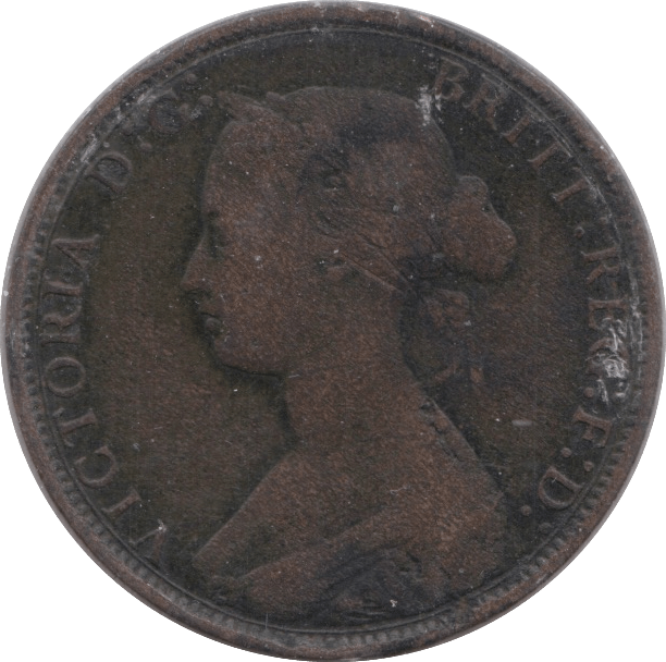1871 HALFPENNY ( FINE ) - Halfpenny - Cambridgeshire Coins