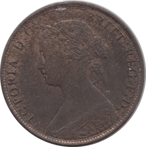 1871 HALFPENNY ( UNC ) - Halfpenny - Cambridgeshire Coins