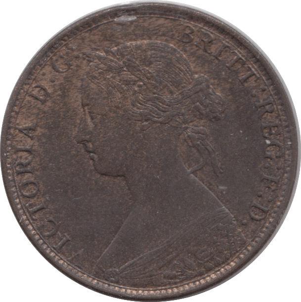 1871 HALFPENNY ( UNC ) - Halfpenny - Cambridgeshire Coins