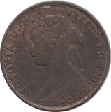 1871 HALFPENNY ( UNC ) - Halfpenny - Cambridgeshire Coins
