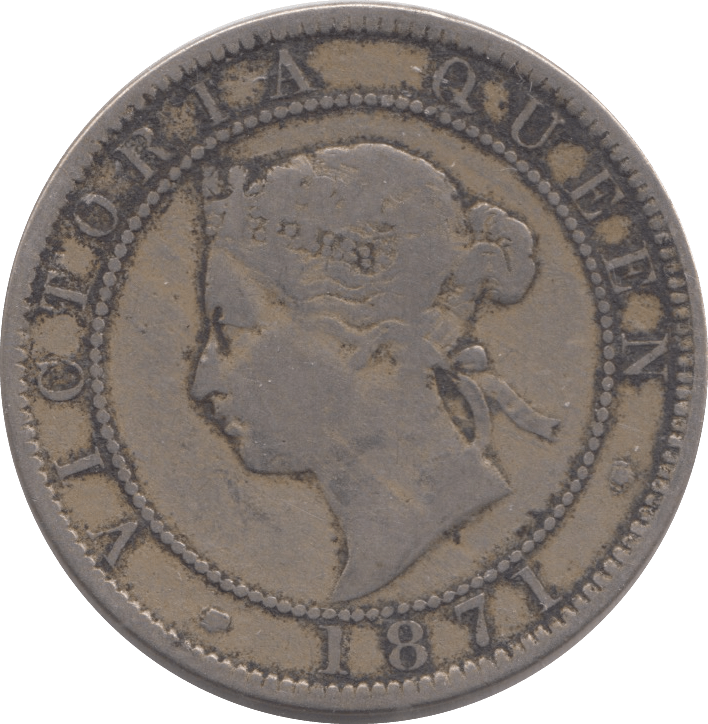 1871 JAMAICA PENNY - WORLD COINS - Cambridgeshire Coins
