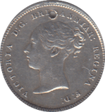 1871 MAUNDY FOURPENCE ( EF ) HOLED - MAUNDY FOURPENCE - Cambridgeshire Coins