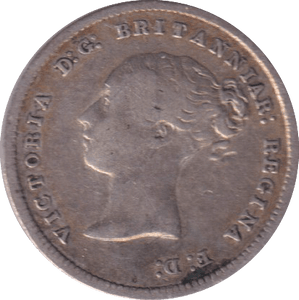 1871 MAUNDY FOURPENCE ( FINE ) - FOURPENCE - Cambridgeshire Coins