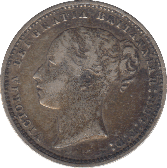 1871 ONE SHILLING ( GF ) - SHILLING - Cambridgeshire Coins
