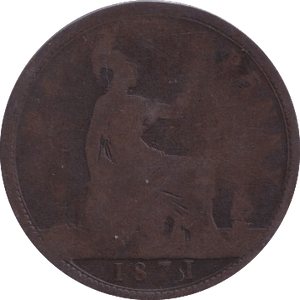 1871 PENNY ( FAIR ) - PENNY - Cambridgeshire Coins