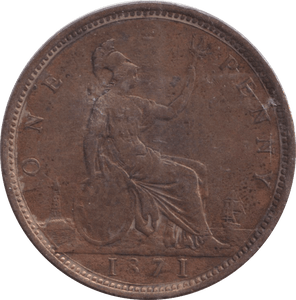 1871 PENNY ( FAIR ) - PENNY - Cambridgeshire Coins