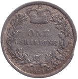 1871 SHILLING ( FINE ) - SHILLING - Cambridgeshire Coins