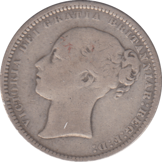 1871 SHILLING ( FINE ) - SHILLING - Cambridgeshire Coins