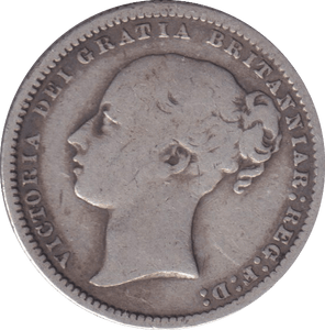 1871 SHILLING ( GF ) DIE 21 - SHILLING - Cambridgeshire Coins