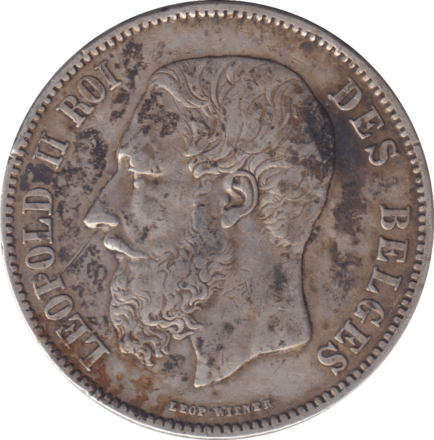 1871 SILVER FIVE FRANCS FRANCE - SILVER WORLD COINS - Cambridgeshire Coins