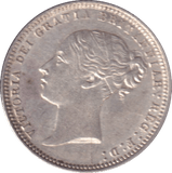 1871 SIXPENCE ( EF ) - SIXPENCE - Cambridgeshire Coins