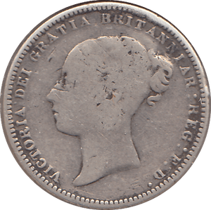1871 SIXPENCE ( FINE ) - SIXPENCE - Cambridgeshire Coins