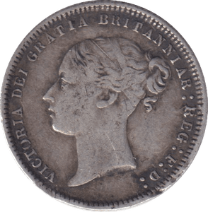 1871 SIXPENCE ( VF ) - SIXPENCE - Cambridgeshire Coins