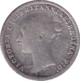 1871 THREEPENCE ( FINE ) - THREEPENCE - Cambridgeshire Coins