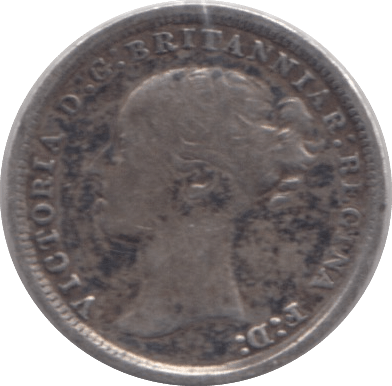 1871 THREEPENCE ( NF ) - THREEPENCE - Cambridgeshire Coins