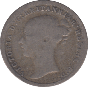 1871 THREEPENCE ( NF ) - THREEPENCE - Cambridgeshire Coins
