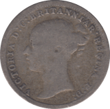 1871 THREEPENCE ( NF ) - THREEPENCE - Cambridgeshire Coins