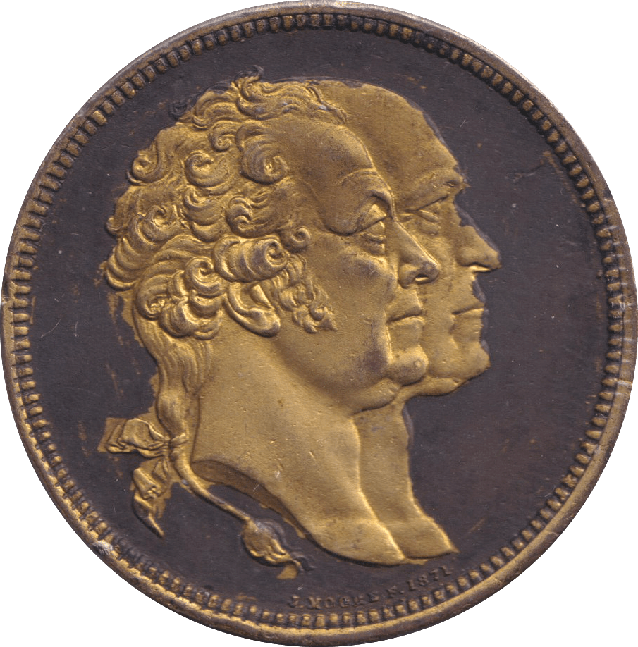 1871 WATT + BOULTON MEDAL BIRMINGHAM - MEDALS & MEDALLIONS - Cambridgeshire Coins