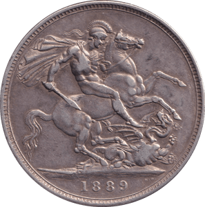 1872 CROWN ( VF ) - CROWN - Cambridgeshire Coins