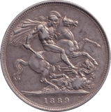 1872 CROWN ( VF ) - CROWN - Cambridgeshire Coins