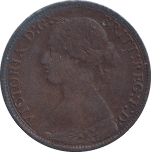 1872 FARTHING ( NF ) - FARTHING - Cambridgeshire Coins