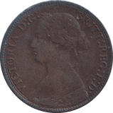 1872 FARTHING ( NF ) - FARTHING - Cambridgeshire Coins