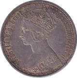 1872 FLORIN ( EF ) - FLORIN - Cambridgeshire Coins