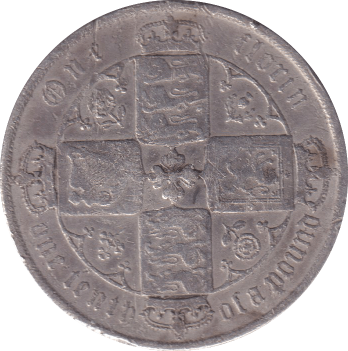 1872 FLORIN ( F ) - FLORIN - Cambridgeshire Coins
