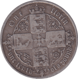 1872 FLORIN ( F ) - FLORIN - Cambridgeshire Coins