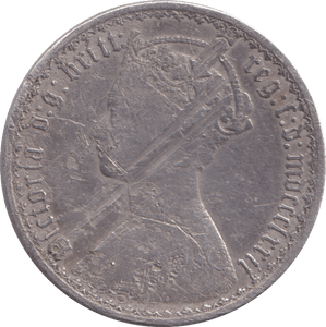 1872 FLORIN ( F ) - FLORIN - Cambridgeshire Coins