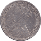 1872 FLORIN ( F ) - FLORIN - Cambridgeshire Coins