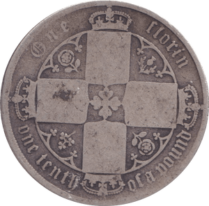 1872 FLORIN ( FAIR ) 3 - FLORIN - Cambridgeshire Coins