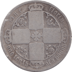 1872 FLORIN ( FAIR ) - FLORIN - Cambridgeshire Coins