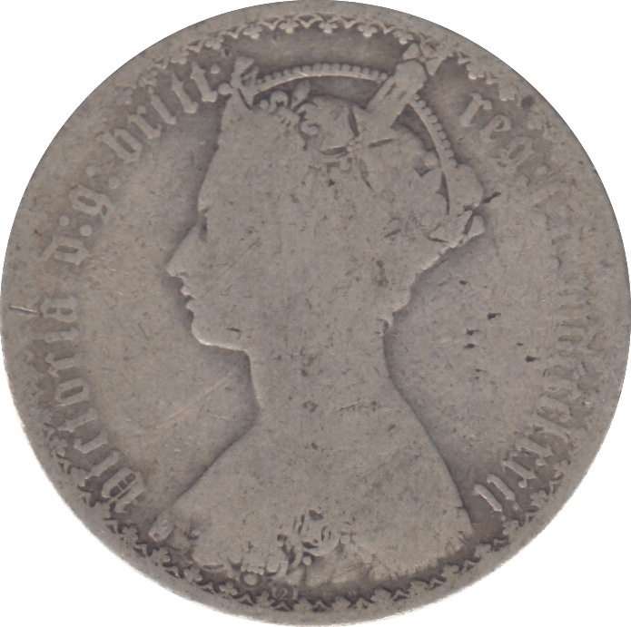 1872 FLORIN ( FAIR ) - FLORIN - Cambridgeshire Coins