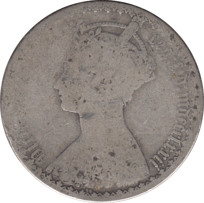 1872 FLORIN ( FAIR ) - FLORIN - Cambridgeshire Coins
