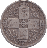 1872 FLORIN ( FINE ) - FLORIN - Cambridgeshire Coins
