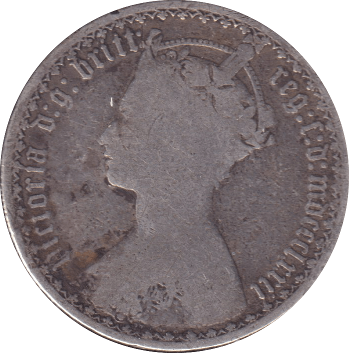 1872 FLORIN ( FINE ) - FLORIN - Cambridgeshire Coins