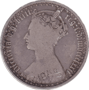 1872 FLORIN ( GF ) - FLORIN - Cambridgeshire Coins