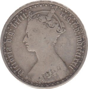 1872 FLORIN ( GF ) - FLORIN - Cambridgeshire Coins