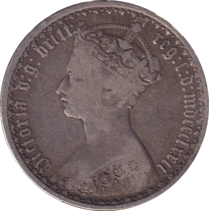 1872 FLORIN ( GF ) - FLORIN - Cambridgeshire Coins
